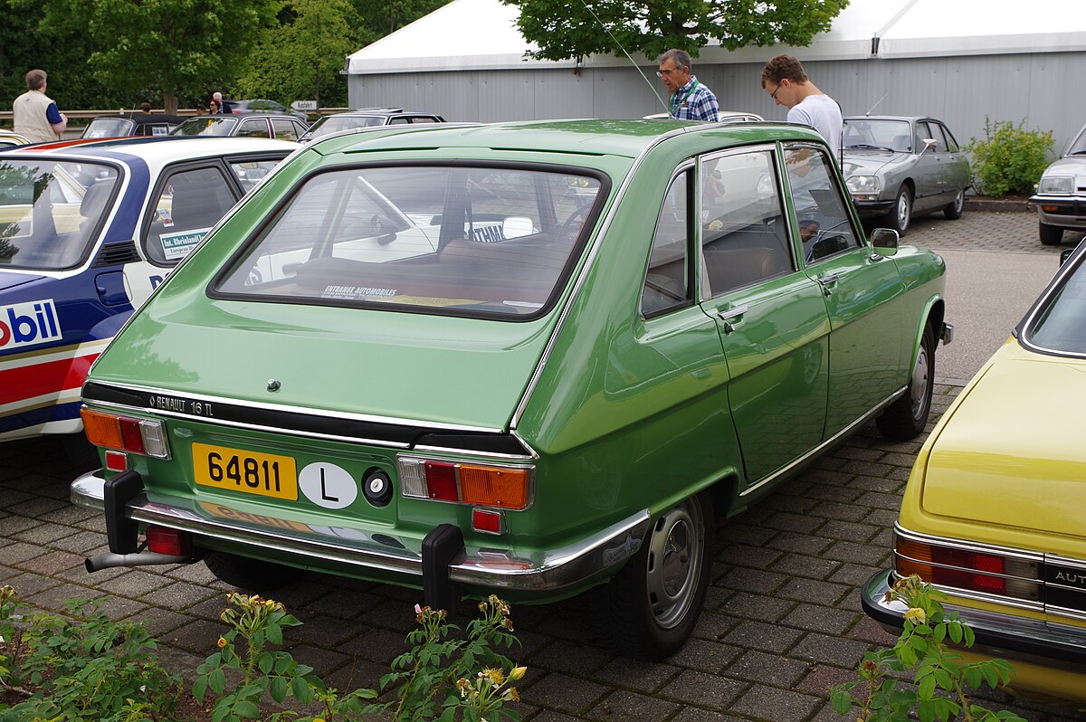 Рено 13 фото Archivo:Renault 16 BW 2017-07-16 13-02-34.jpg - Wikipedia, la enciclopedia libre