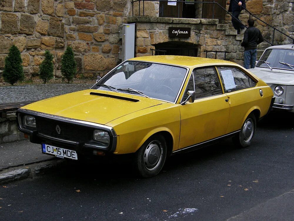 Рено 15 фото Renault 15 1 поколение купе