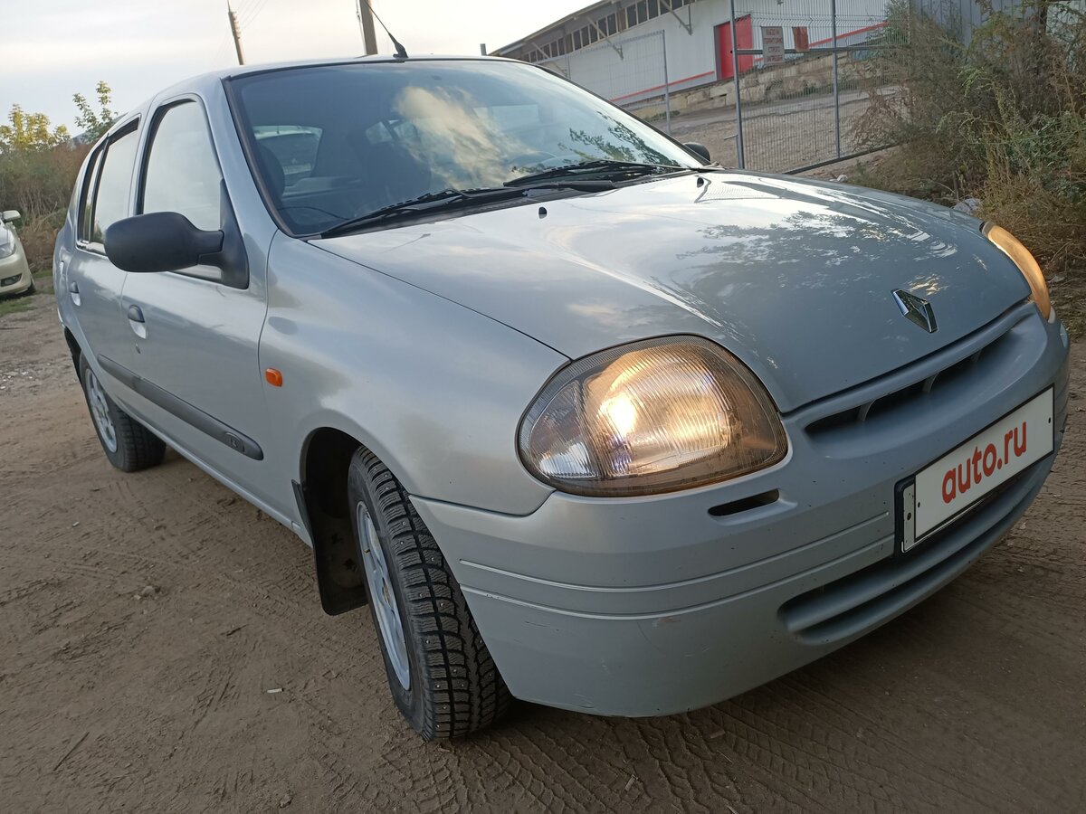 Рено 2000 года фото Купить б/у Renault Clio II 1.4 MT (75 л.с.) бензин механика в Саранске: синий Ре