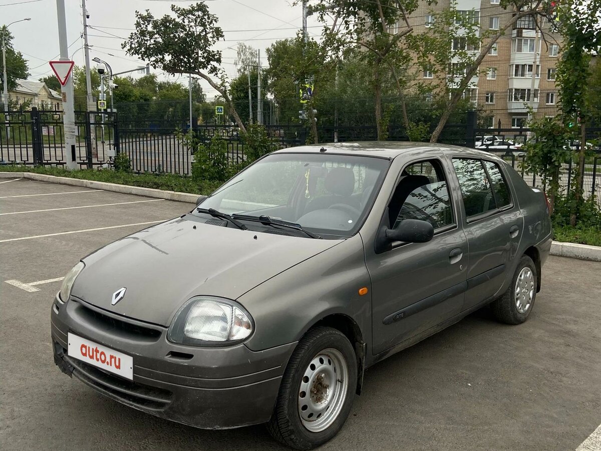 Рено 2001 года фото Купить б/у Renault Clio II 1.4 MT (75 л.с.) бензин механика в Екатеринбурге: сер