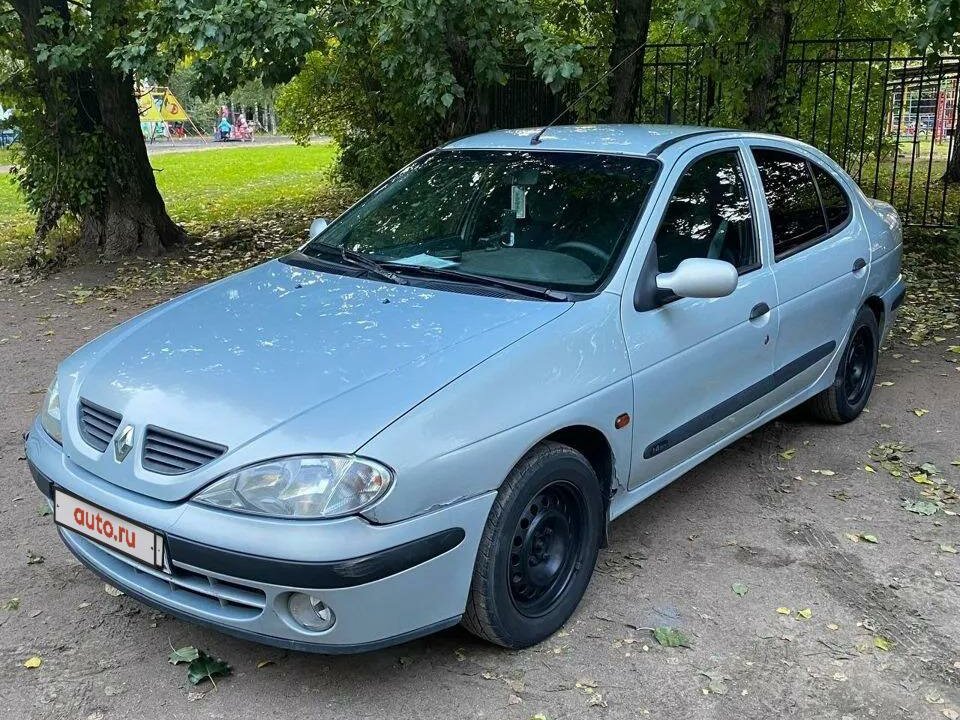 Рено 2002 года фото Купить б/у Renault Megane I Рестайлинг 1.4 MT (95 л.с.) бензин механика в Санкт-