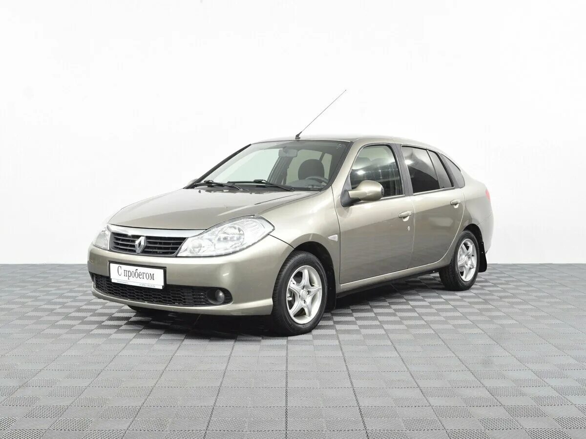 Рено 2008 года фото Купить б/у Renault Symbol ll 1.4 AT (98 л.с.) бензин автомат в Москве: бежевый Р