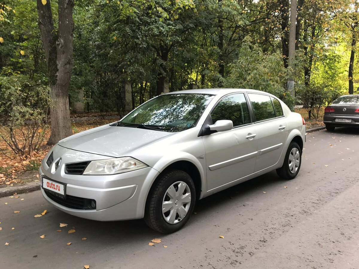 Купить б/у Renault Megane II Рестайлинг 1.6 MT (115 л.с.) бензин механика в Моск