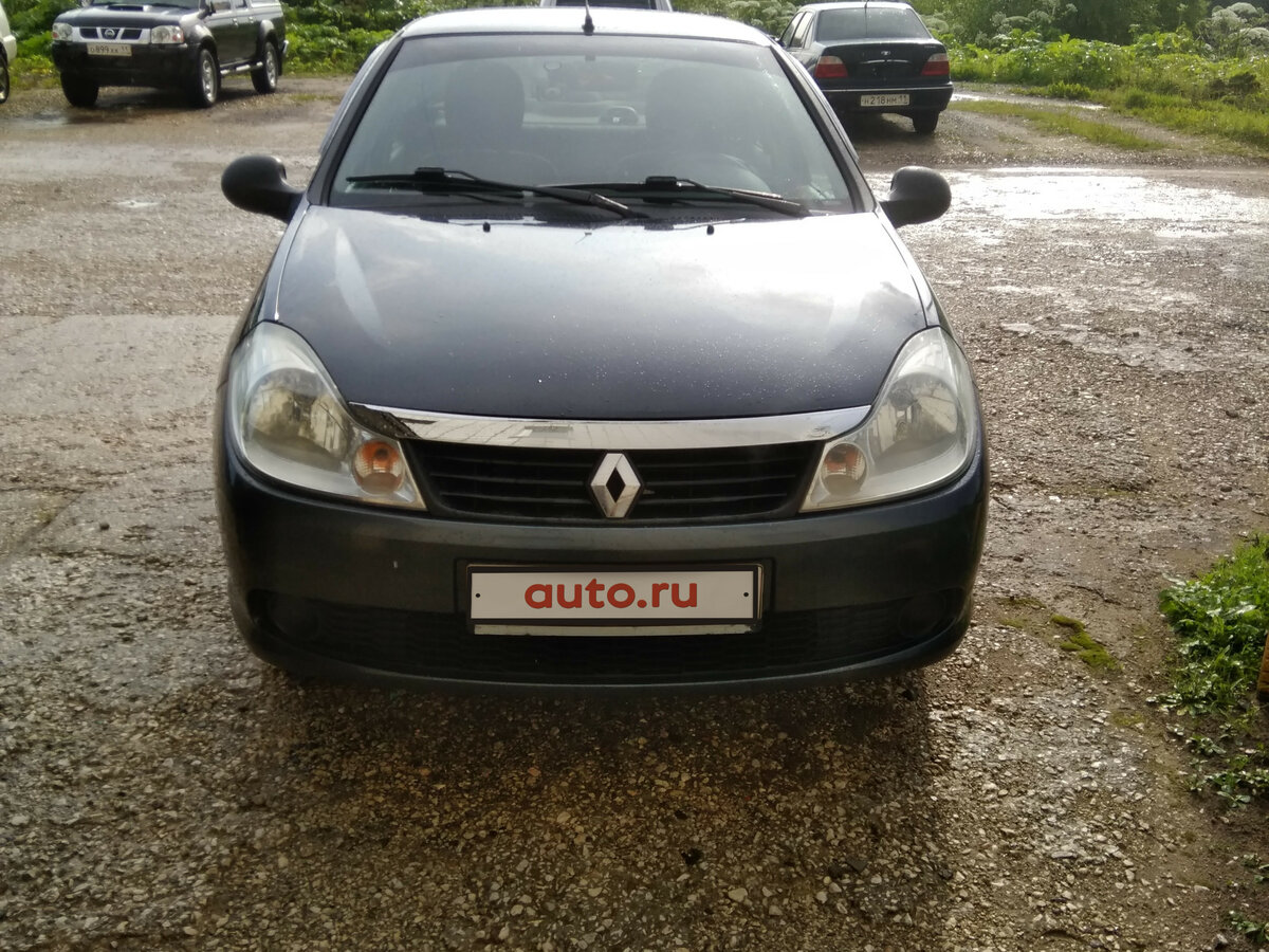 Рено 2008 года фото Купить б/у Renault Symbol ll 1.4 AT (98 л.с.) бензин автомат в Сыктывкаре: серый