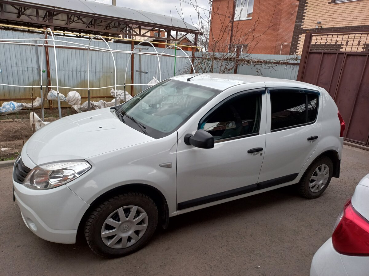 Рено 2012 фото Купить б/у Renault Sandero I 1.4 MT (75 л.с.) бензин механика в Ростове-на-Дону: