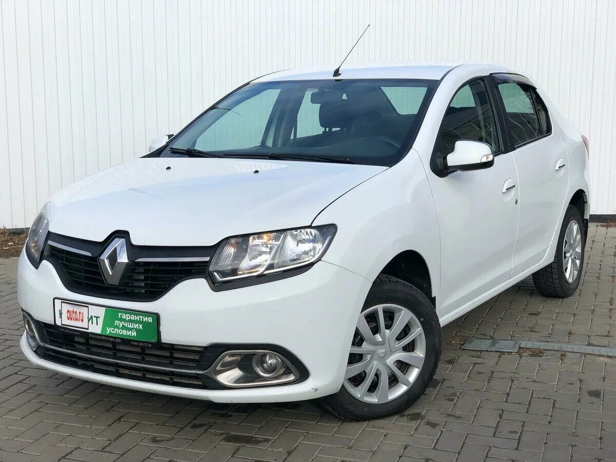 Рено 2014 года фото Купить б/у Renault Logan II 1.6 MT (102 л.с.) бензин механика в Шахтах: белый Ре