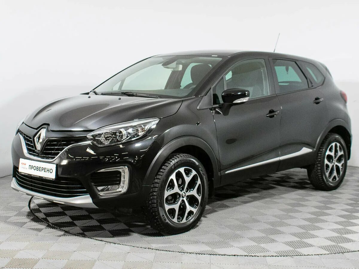 Рено 2018 цены фото Купить б/у Renault Kaptur I 1.6 CVT (114 л.с.) бензин вариатор в Москве: чёрный 