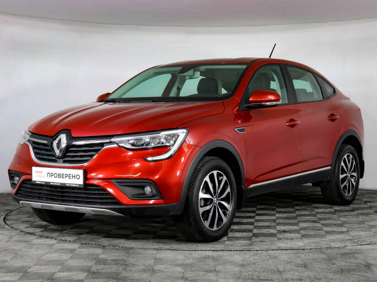 Рено 2019 фото цена Купить б/у Renault Arkana I 1.6 CVT (114 л.с.) бензин вариатор в Химках: красный