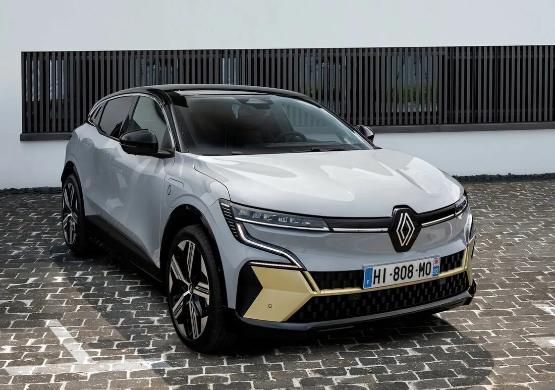 Рено 2021 года фото Renault представила серийный электромобиль Megane E-Tech