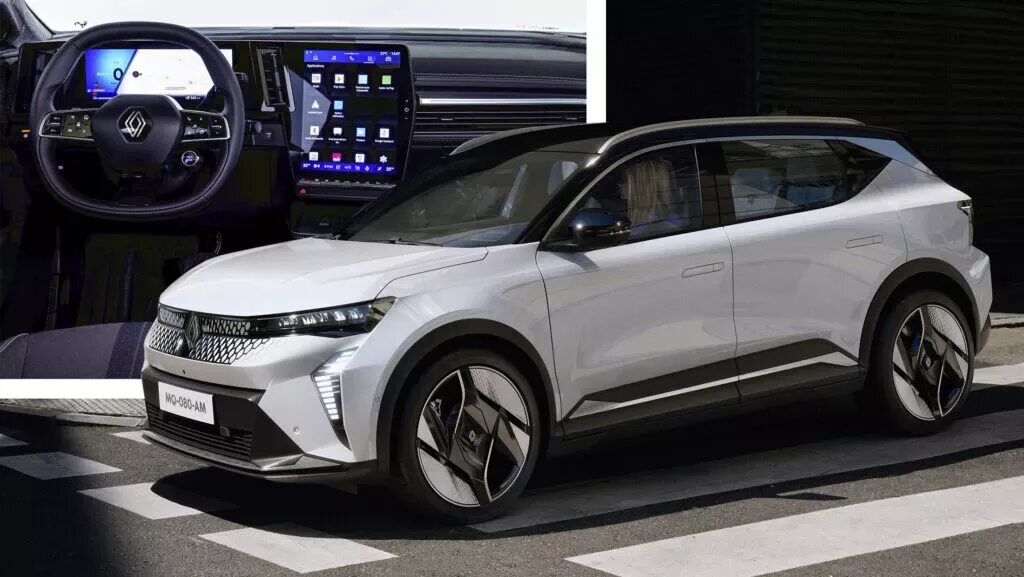 Рено 2024 фото Компания Renault представила новый кроссовер Renault Scenic E-Tech 2024 года