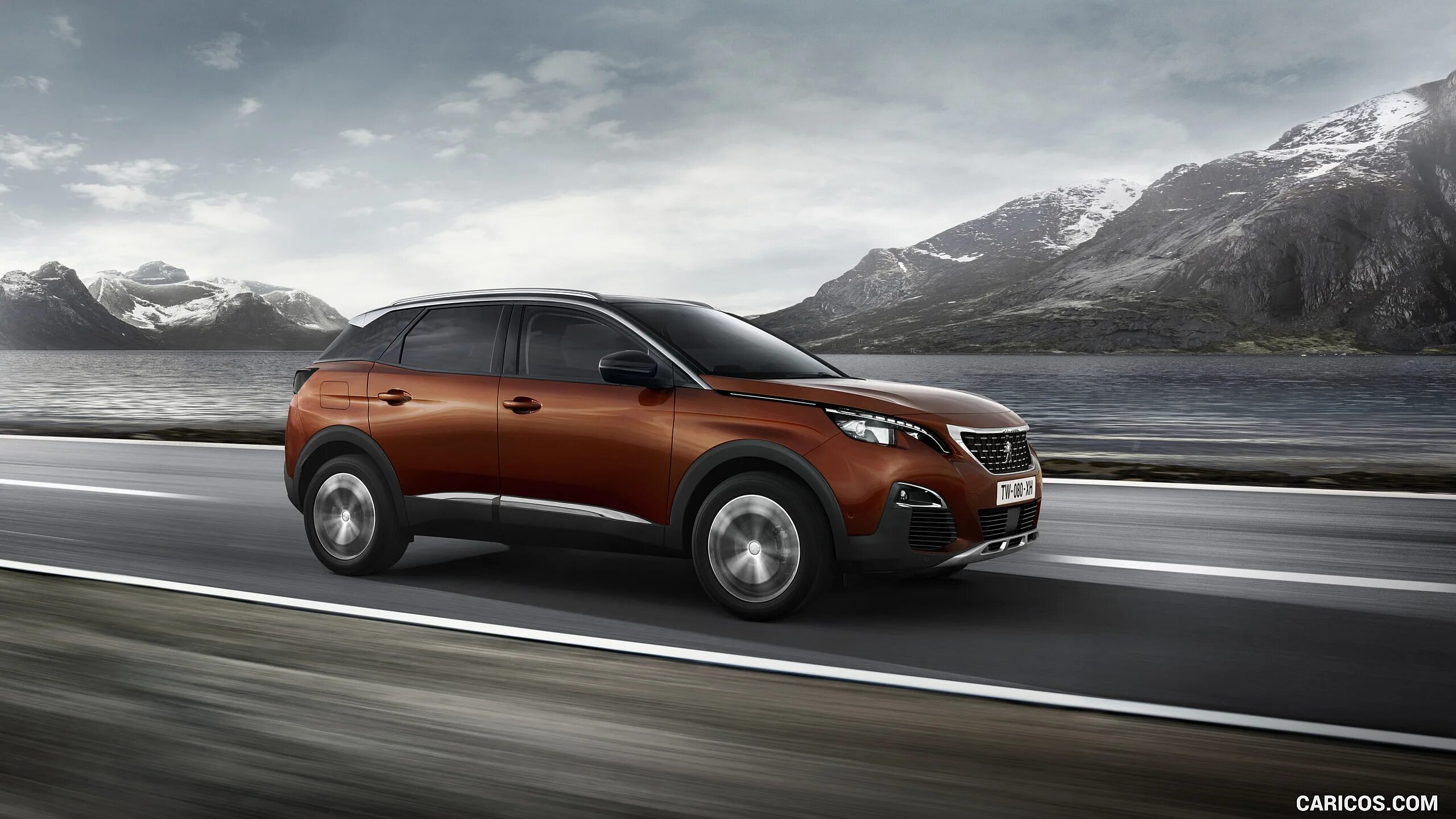 Рено 3008 фото Peugeot 3008 2017MY Front Three-Quarter