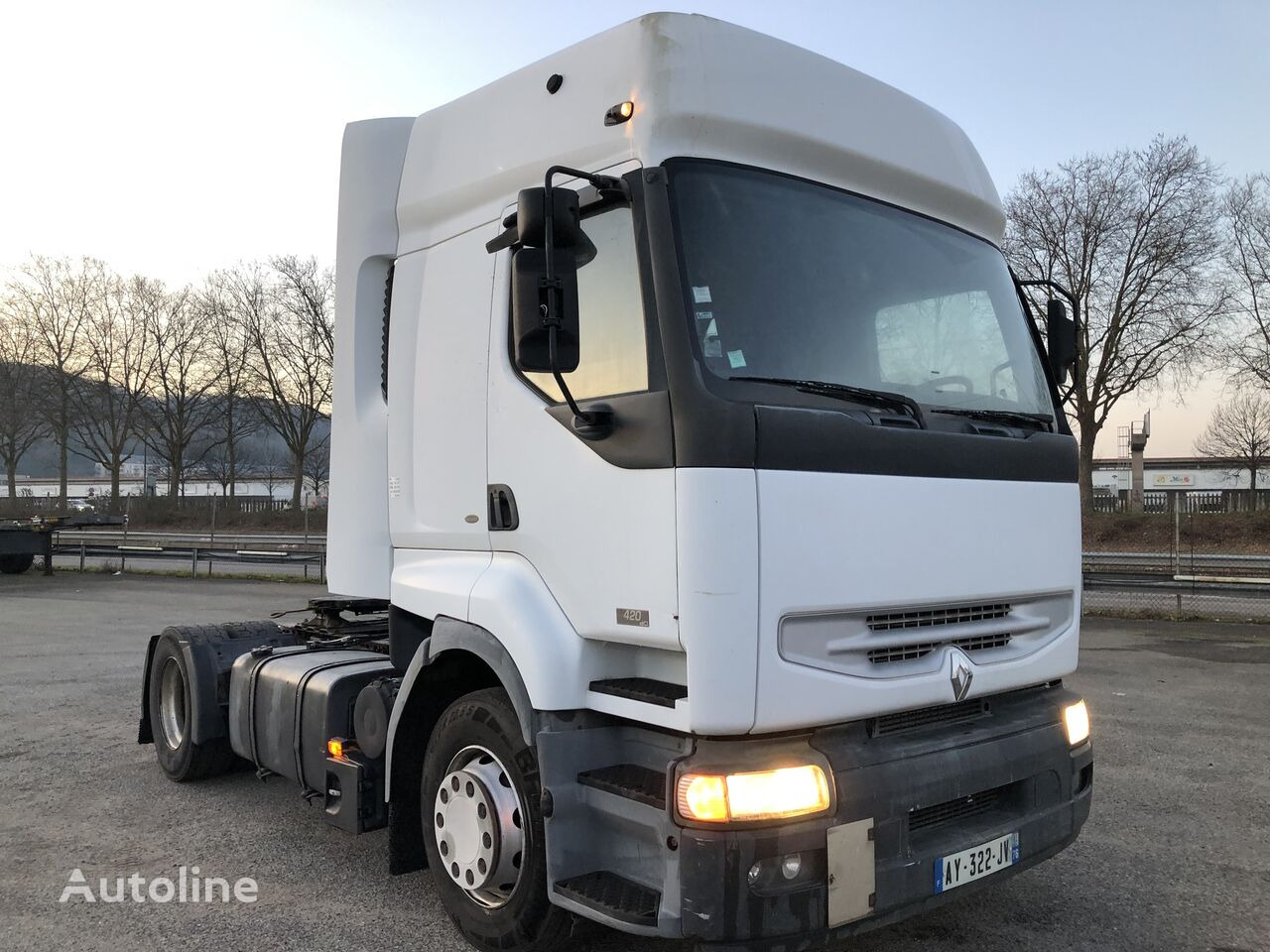 Рено 420 фото Тягач Renault Premium 420 из Франции, купить подержанный Тягач, Truck1 ID: 79716