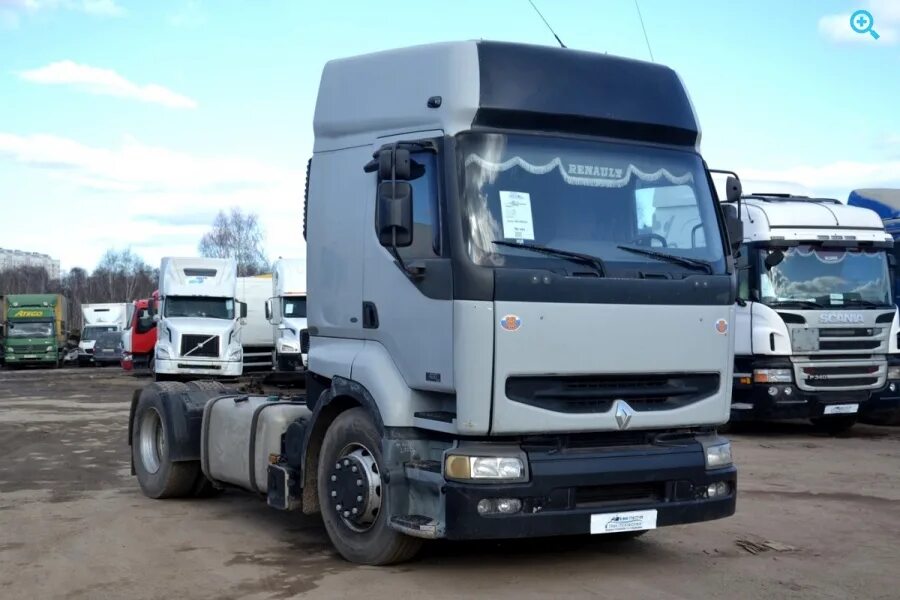 Рено 420 фото Купить седельный тягач Renault Premium 420DCI Б/У в Москве: 2002 год, цена 65000