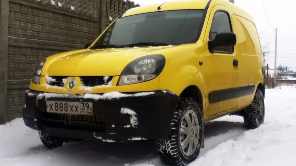 Рено 4х4 тюнинг Renault Kangoo (1G) 1.9 дизельный 2005 4x4 на DRIVE2