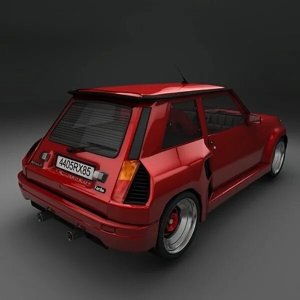 Рено 5 тюнинг Renault 5 maxi turbo ร ถ ย น ต ค ล า ส ก, ร ถ ต