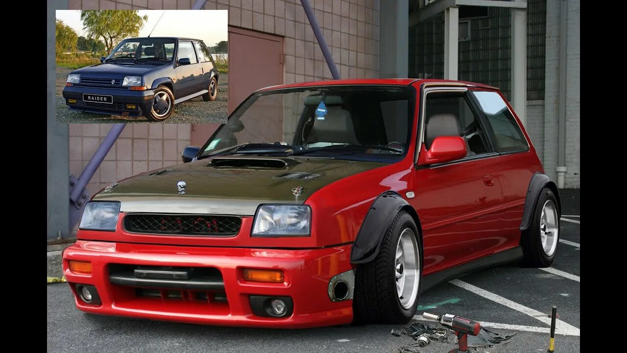 Рено 5 тюнинг Renault R5 Turbo Import // VIRTUAL TUNING WorkShow (Photoshop Render) - YouTube