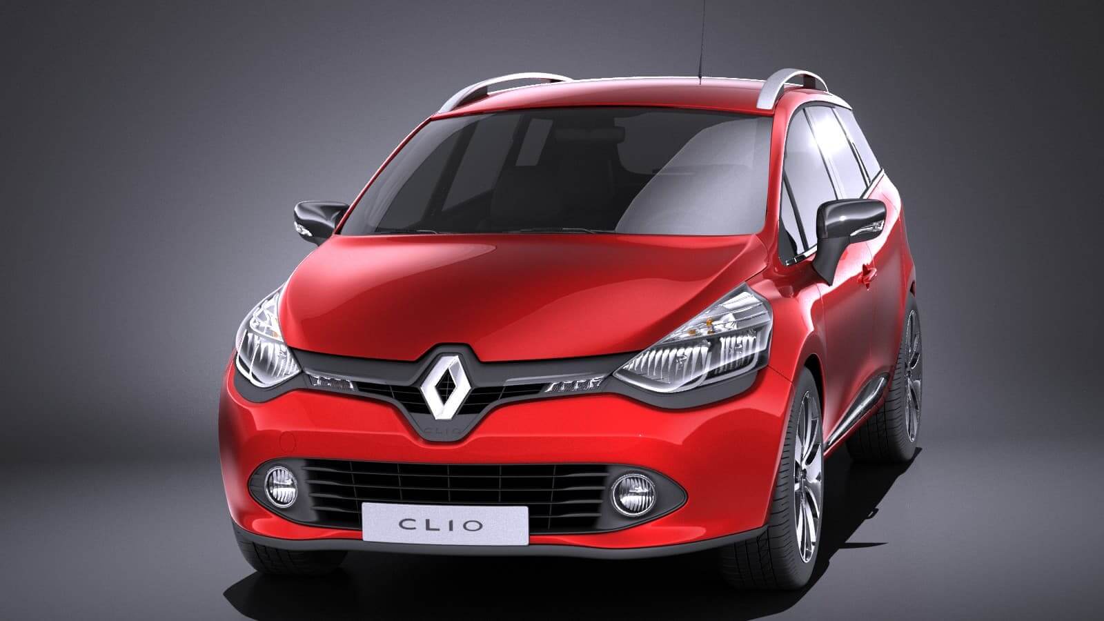 Рено 6 фото Renault Clio Estate 2015 (V-Ray) 3D Model by SQUIR