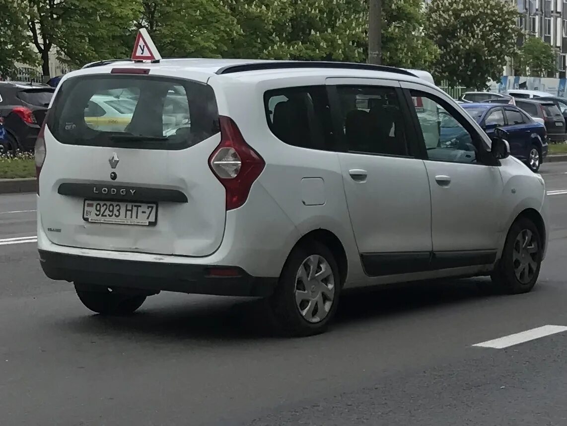 Рено 7 фото "9293 HT-7" фото Renault Lodgy. Беларусь