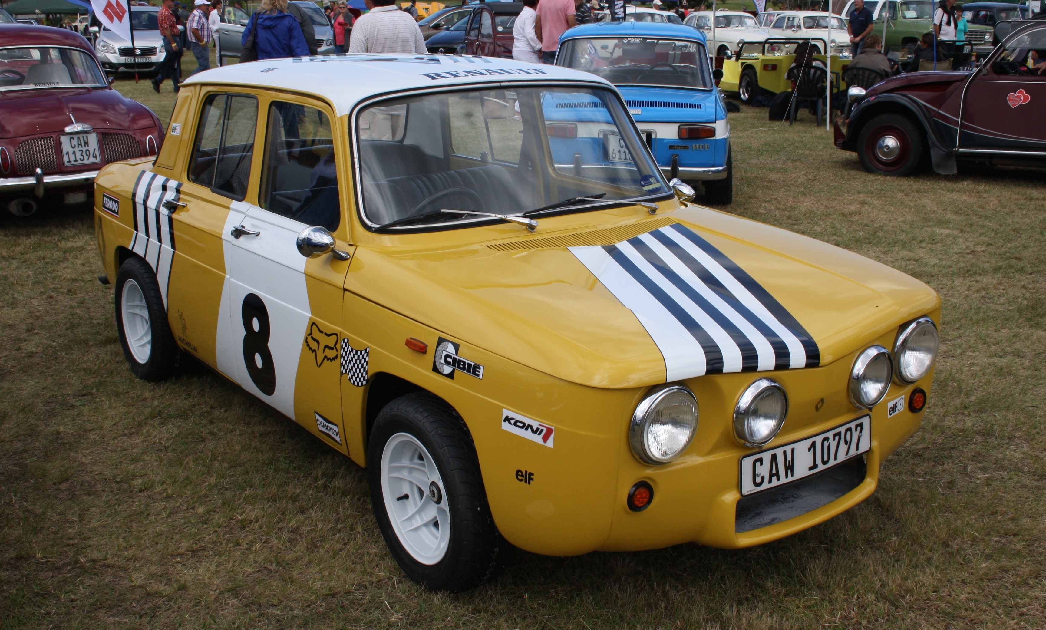 Рено 8 фото File:Renault 8 Gordini (16345172857).jpg - Wikimedia Commons