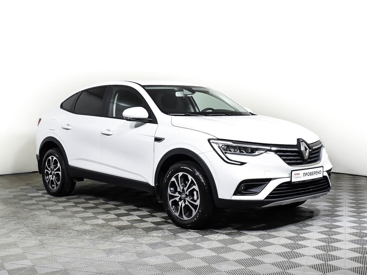 Рено анкара фото Купить б/у Renault Arkana I 1.6 CVT (114 л.с.) бензин вариатор в Москве: белый Р