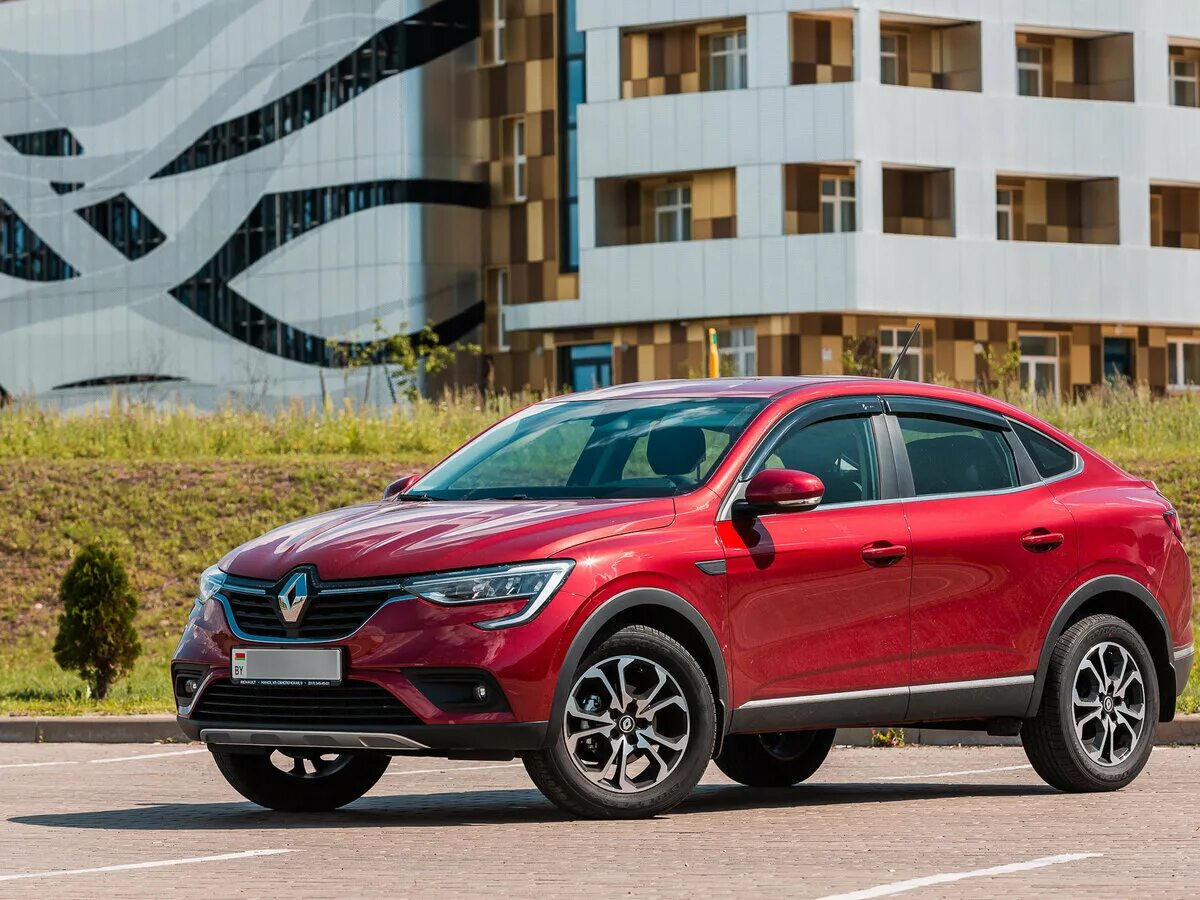 Рено аркана 2019 фото Купить б/у Renault Arkana I 1.3 CVT (150 л.с.) бензин вариатор в Минске: пурпурн