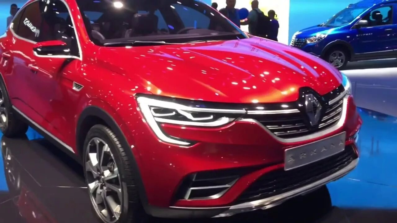 Рено аркана фото цвета ММА (Московский международный автосалон 2018) Renault Arcana (Рено Аркана) , Son