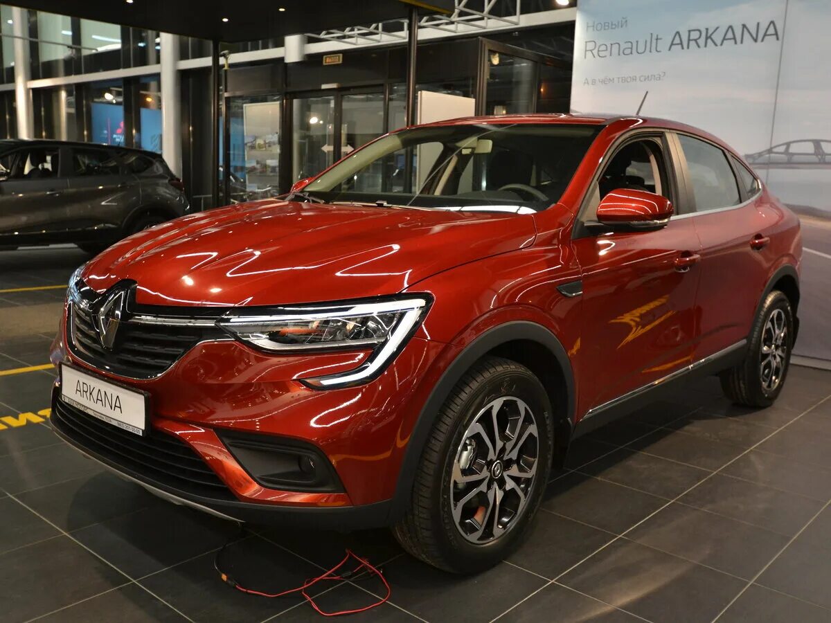 Рено аркана красная фото Купить новый Renault Arkana I 1.3 CVT (150 л.с.) бензин вариатор в Ростове-на-До