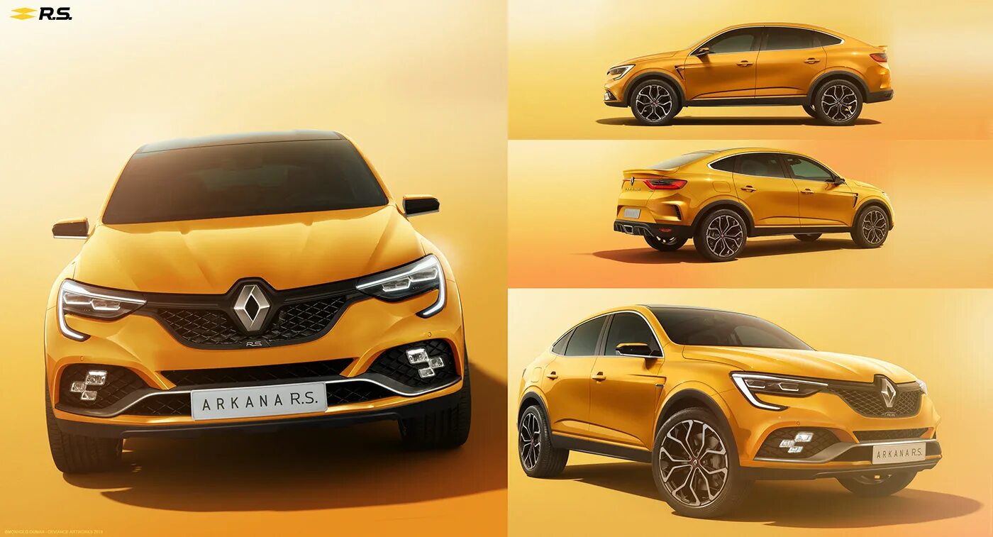 Рено аркана тюнинг фото RENAULT ARKANA R.S (14) Images :: Behance