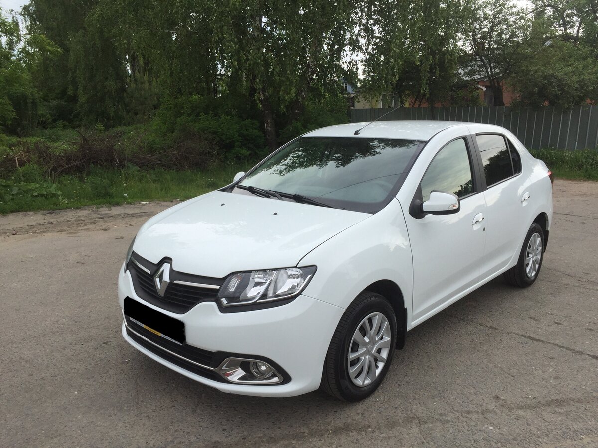 Рено белого цвета фото Купить б/у Renault Logan II 1.6 MT (82 л.с.) бензин механика в Москве: белый Рен