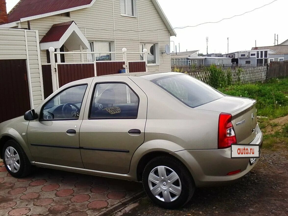 Рено бежевый фото Купить б/у Renault Logan I Рестайлинг 1.4 MT (75 л.с.) бензин механика в Москале