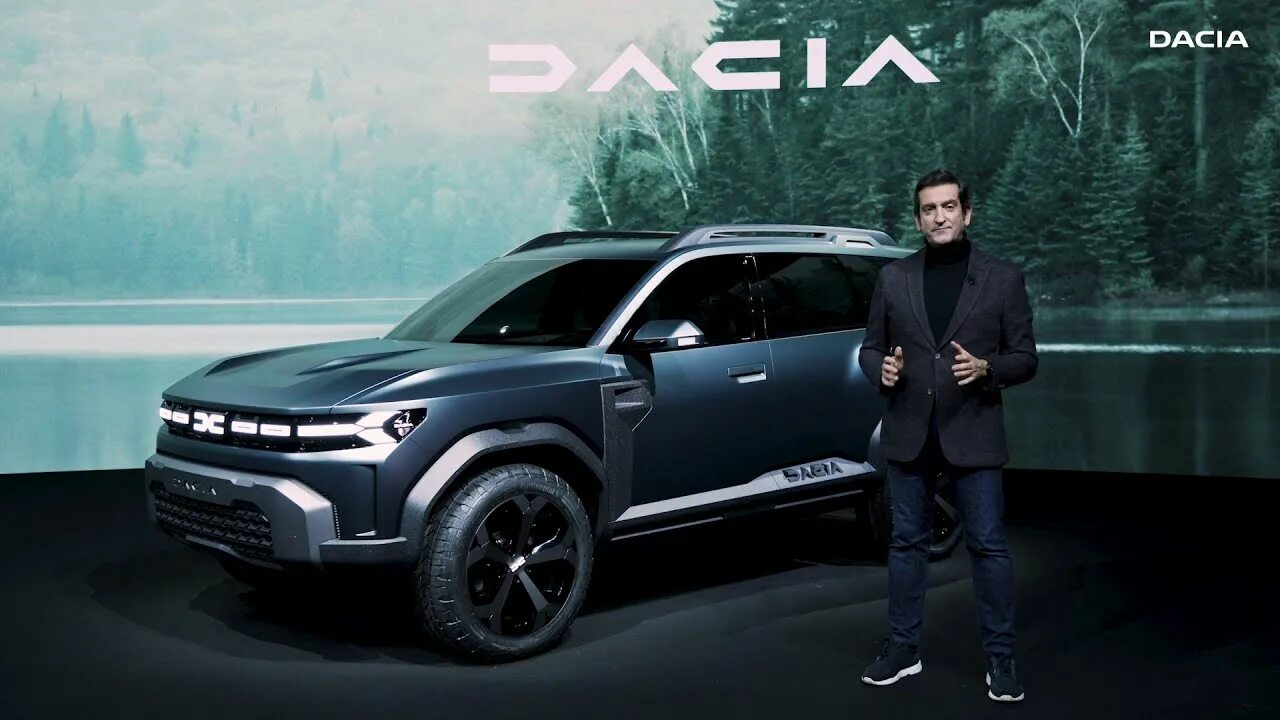 Рено бигстер фото FIRST LOOK: 2025 Dacia Bigster Concept SUV - YouTube