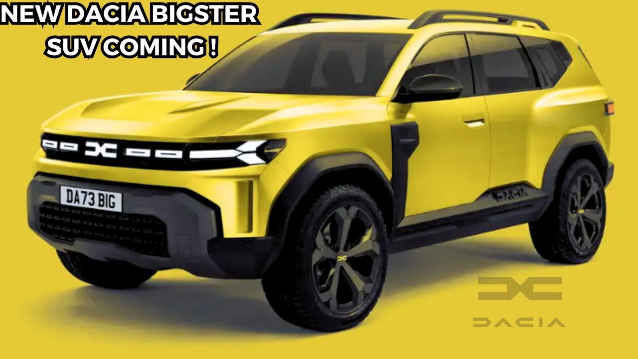 Рено бигстер фото 2025 Dacia Bigster SUV Official Reveal - FIRST LOOK ! - YouTube