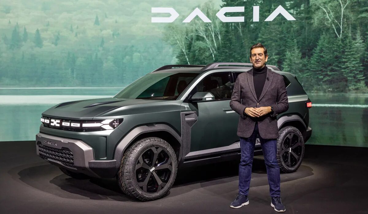 Рено бигстер фото Кроссовер Dacia Bigster: будущая "Нива Плюс"? - Авторевю