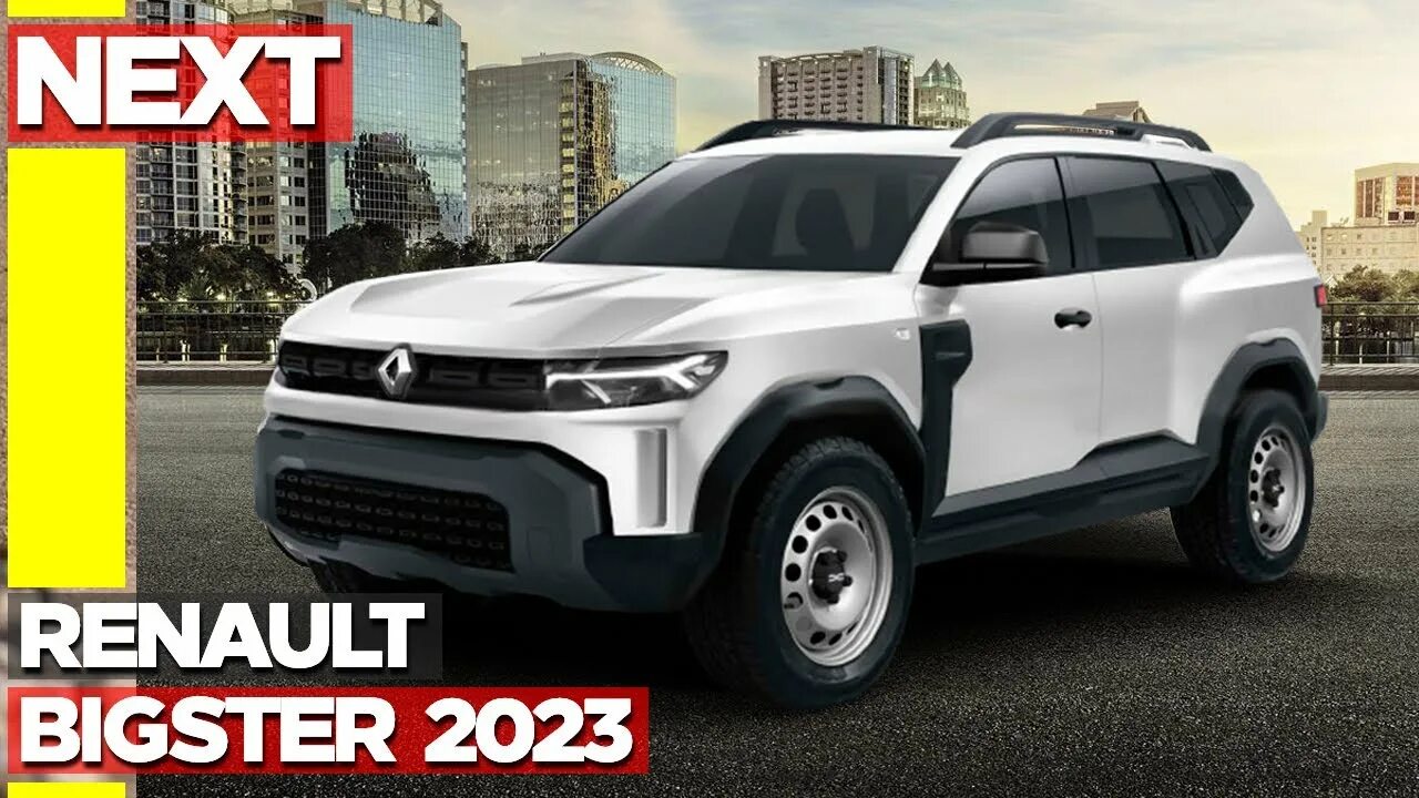 Рено бигстер фото Renault BIGSTER Confirmado para 2023 - YouTube