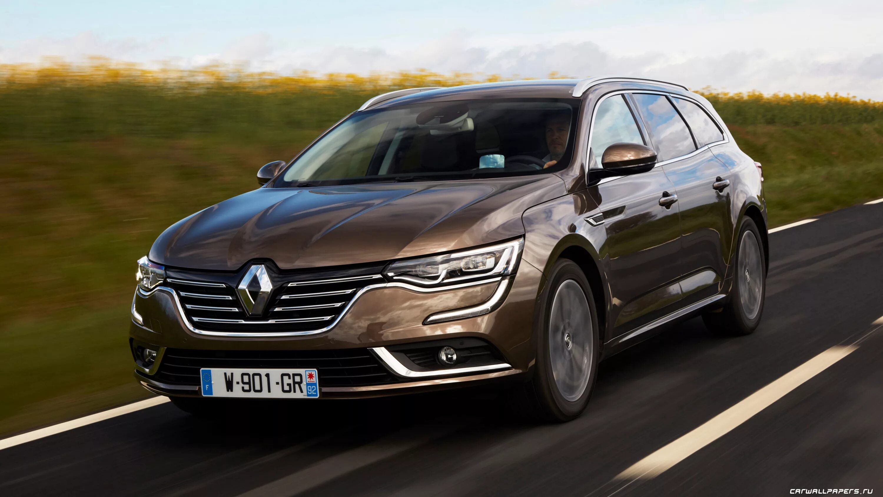 Рено бриллиант цена фото Обои на рабочий стол автомобили Renault Talisman Estate - 2016