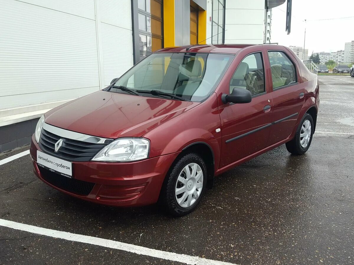 Рено бу цены фото Купить б/у Renault Logan I Рестайлинг 1.6 AT (103 л.с.) бензин автомат в Москве: