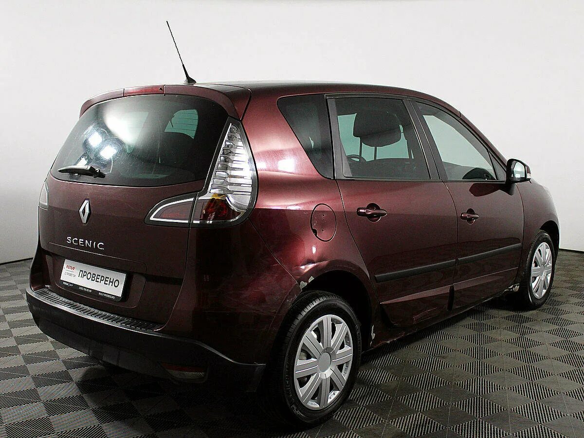 Рено бу цены фото Купить б/у Renault Scenic III Рестайлинг 1.6 MT (110 л.с.) бензин механика в Мос