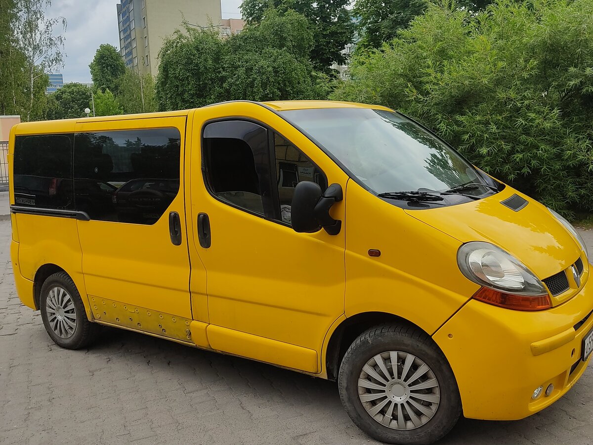 Рено бус фото Купить б/у Renault Trafic II 1.9d MT (100 л.с.) дизель механика в Калининграде: 