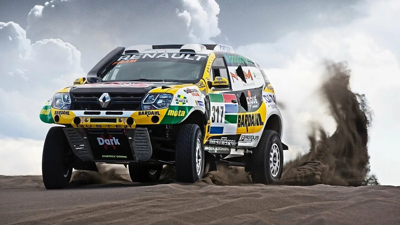 Рено дакар фото El Renault Duster Team que competirá en el Dakar 2016 - YouTube