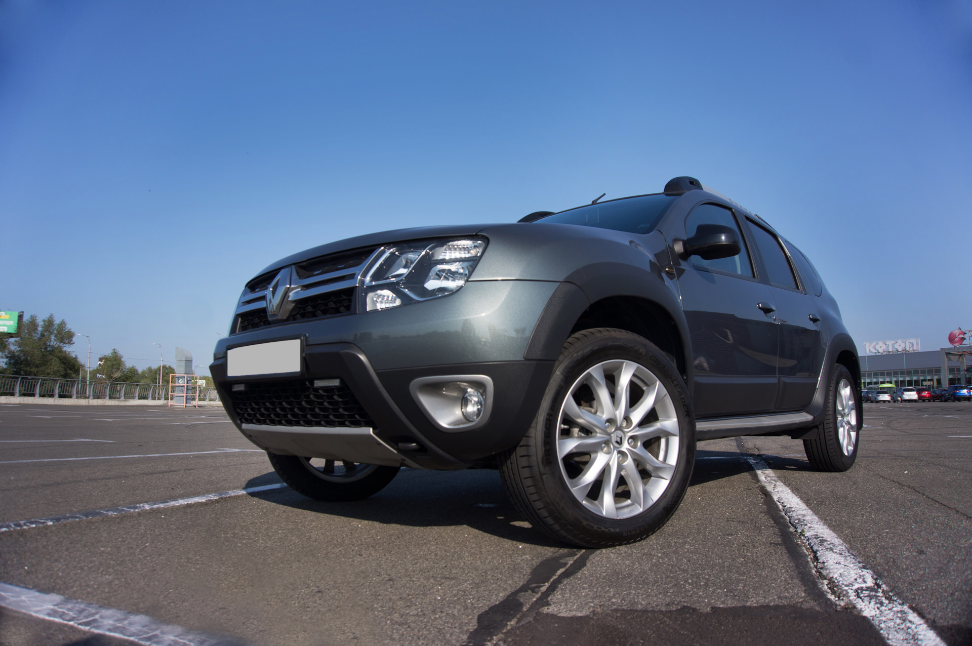 Рено дастер 1 фото Отзыв про Crossleader DSU02 Plus от Doublestar - Renault Duster (1G), 1,6 л, 201