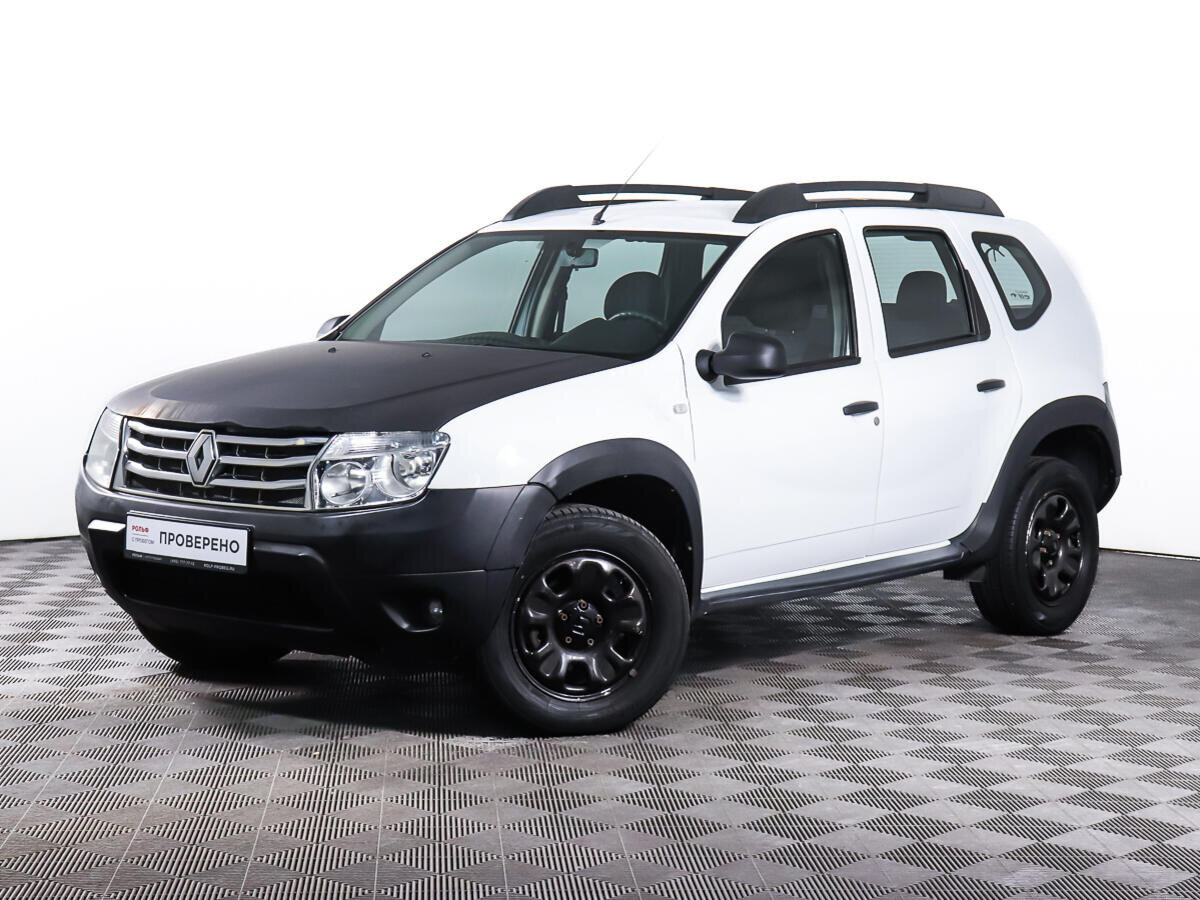 Рено дастер 2013 года фото Купить б/у Renault Duster I 2.0 AT (135 л.с.) бензин автомат в Москве: белый Рен