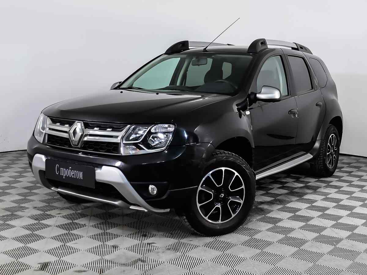 Рено дастер 2019 год фото Renault Duster Черный 2019 с пробегом 91 094 км. в автоцентре Крост в Ростове-на