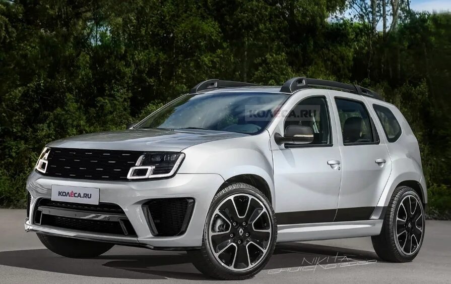 Рено дастер 2019 тюнинг Делема. Вверх на АТ/МТ. Вниз- занижение - Renault Duster (1G), 2 л, 2013 года на