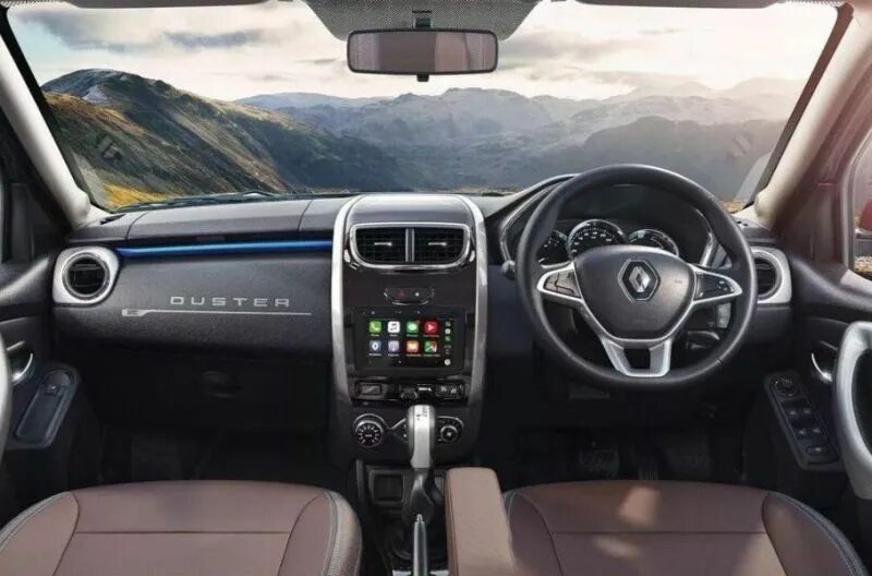 Рено дастер 2021 фото салона Renault Duster первого поколения обзавелся турбомотором от Mercedes