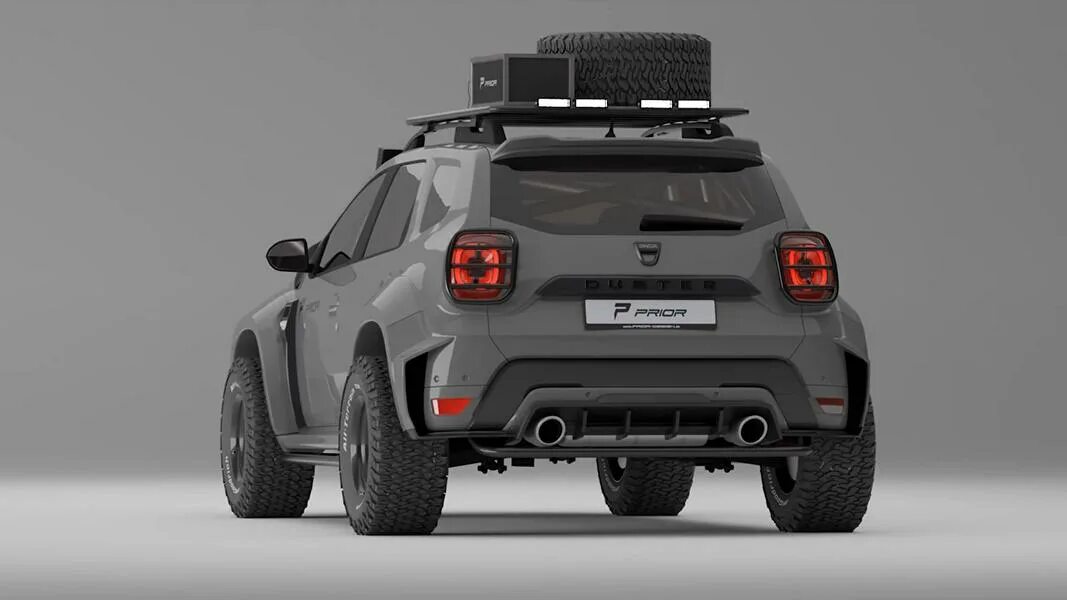 Рено дастер 2021 тюнинг Formacar: Prior Design сначала опустил, а потом поднял паркетник Dacia Duster