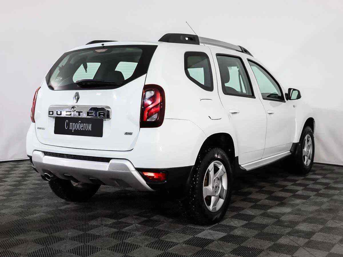 Рено дастер белый фото Renault Duster Белый 2018 с пробегом 58 153 км. в автоцентре Крост в Ростове-на-