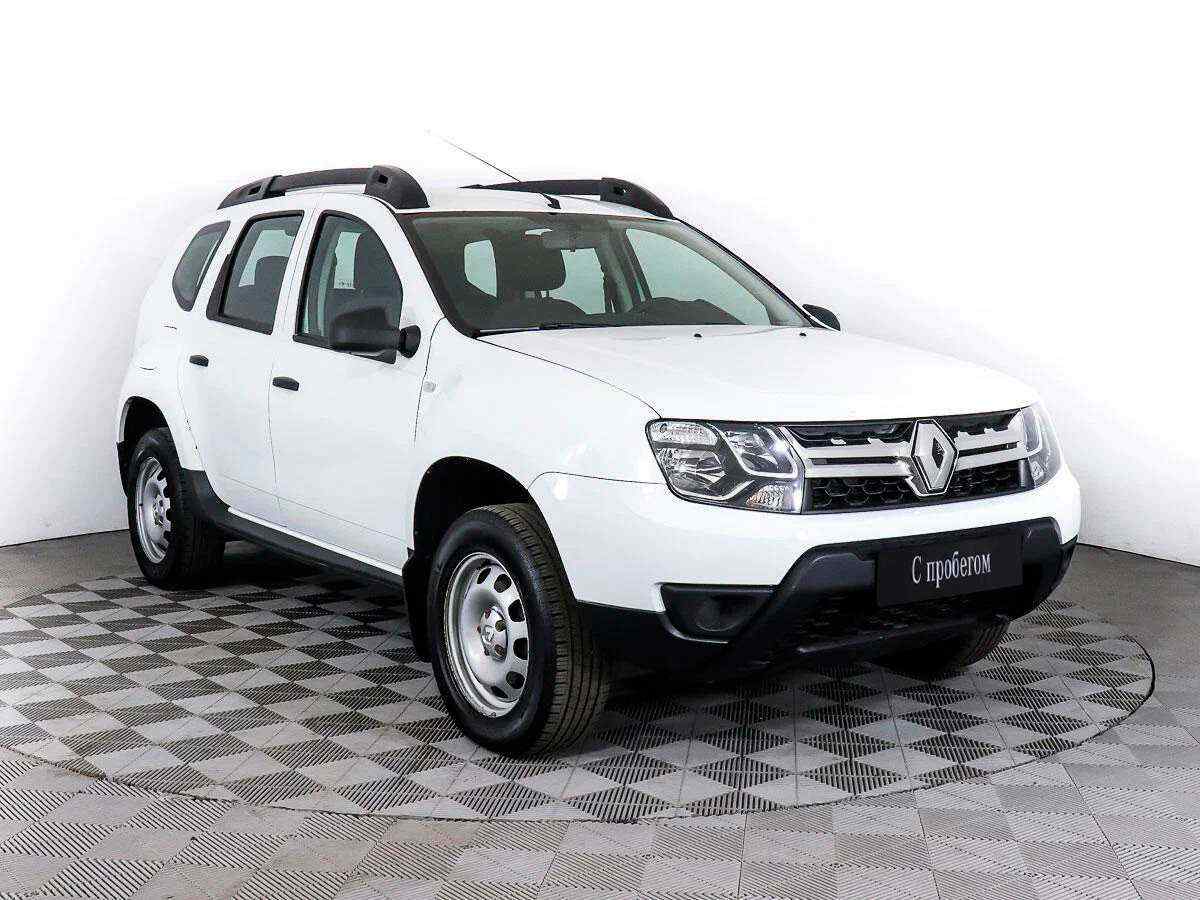 Рено дастер белый фото Renault Duster Белый 2018 с пробегом 94 326 км. в автоцентре Крост в Ростове-на-