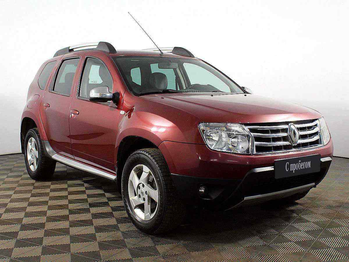 Рено дастер бу фото Renault Duster Красный 2013 с пробегом 133 667 км. в автоцентре Крост в Ростове-