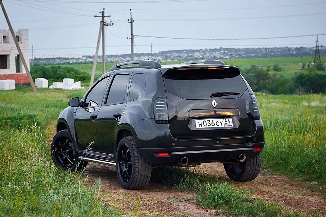 Рено дастер черный тюнинг Альтернативная оптика задняя Dectane CarDNA для RENAULT Duster (10-17), LED Dyna