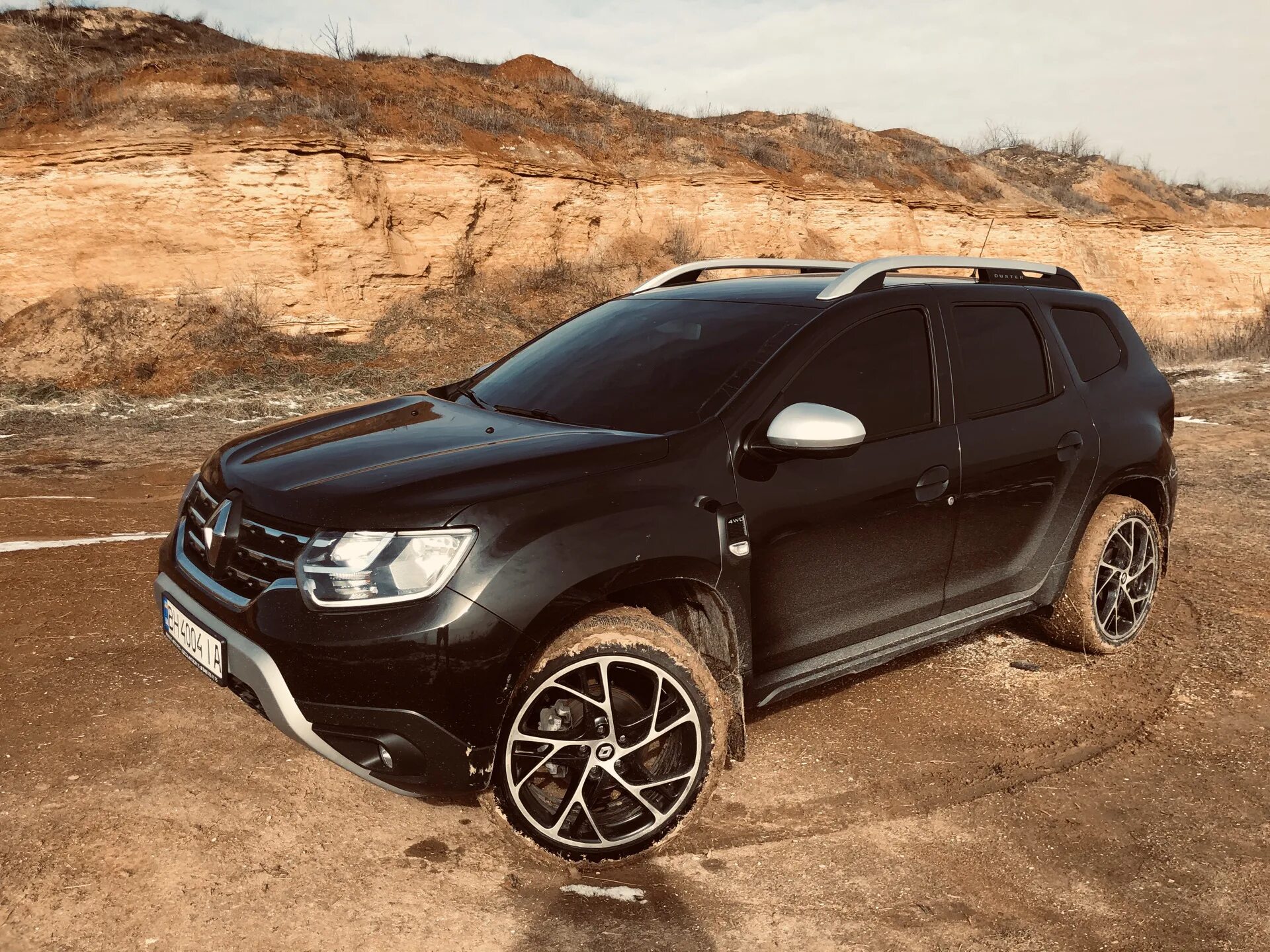 Рено дастер черный тюнинг Фото duster - выезд к морю ⚓ - Renault Duster (2G), 1,5 л, 2018 года просто так 